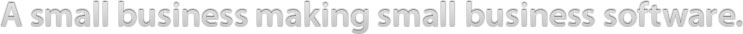 A small business making small business software