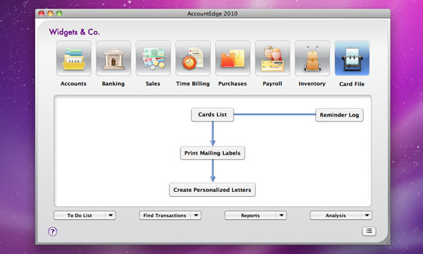 Manage contacts